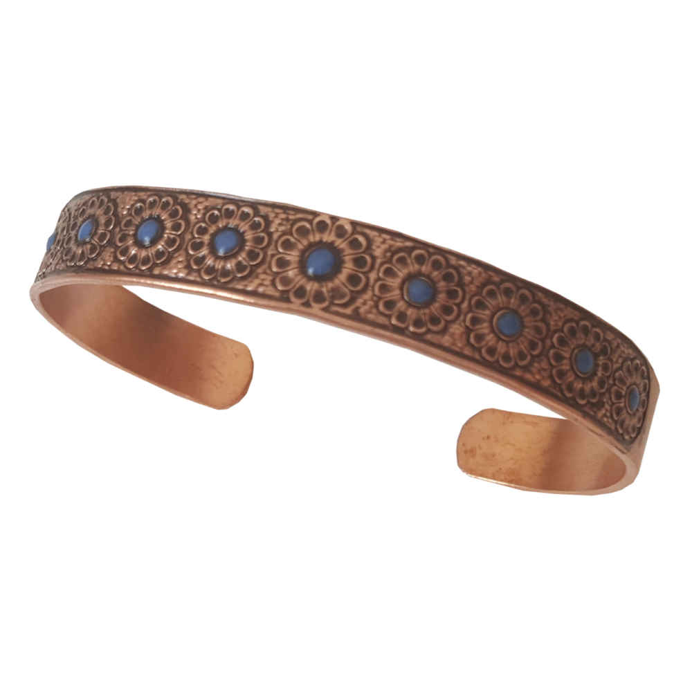 Perzische Koperen Armband – Lotusbloem