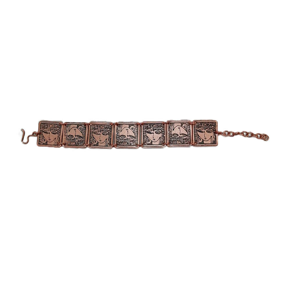 Perzische Koperen Armband – Rokh