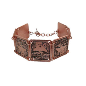 Perzische Koperen Armband – Rokh