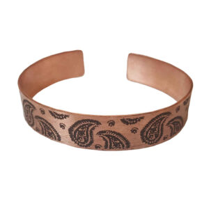 Perzische Koperen Armband Affirmatie – Termeh