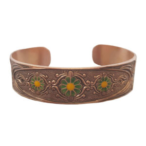 Perzische Koperen Armband Affirmatie – Lotus