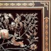 Handgemaakt Ingelijst Perzisch Gegraveerd Koperkunstwerk Natuur – Traditionele Wanddecoratie