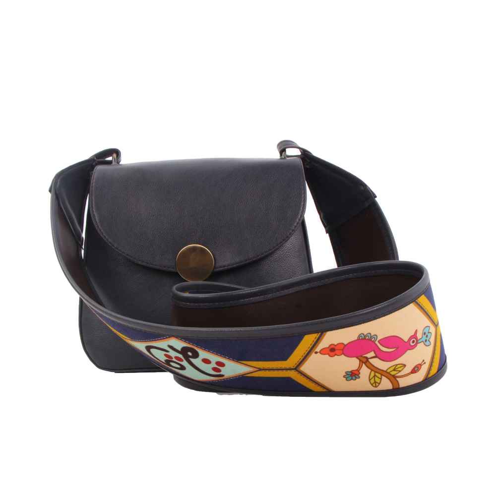 Handgemaakte Perzische Leren Crossbody Tas – Aseman