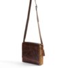 Luxe handgemaakte leren crossbody tas – Dagh editie