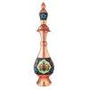 Decoratieve Koperen Fles Perzisch Minakari Emaille Parvaz