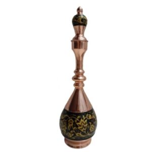 Decoratieve Koperen Fles Perzisch Minakari Emaille Safa