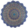 Decoratieve Koperen Schotel Handgeschilderd met Perzische Minakari Emaille Azad