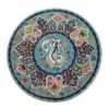 Decoratieve Aardewerk Schotel Handgeschilderd met Perzische Minakari Emaille Paisley