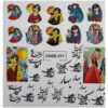 Perzische Nagelstickers – Baharan Thema