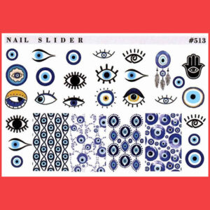 Boze Oog Nagelstickers – Cheshm Nazar II