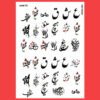Perzische Nagelstickers – Eshgh Patroon