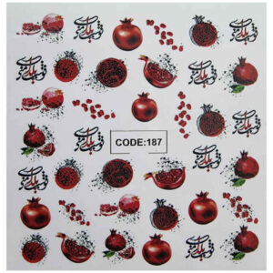 Perzische Nagelstickers – Yalda Design