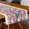 Perzische Fluwelen Tafelloper Sama - Roze Modern Design
