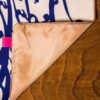 Perzische Fluwelen Tafelloper — Nastaliq — Cream