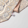 Perzische Fluwelen Tafelloper Sima - Wit Elegance Design