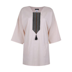 Perzische Stijl Dames Roze Tuniek Top Model Riky
