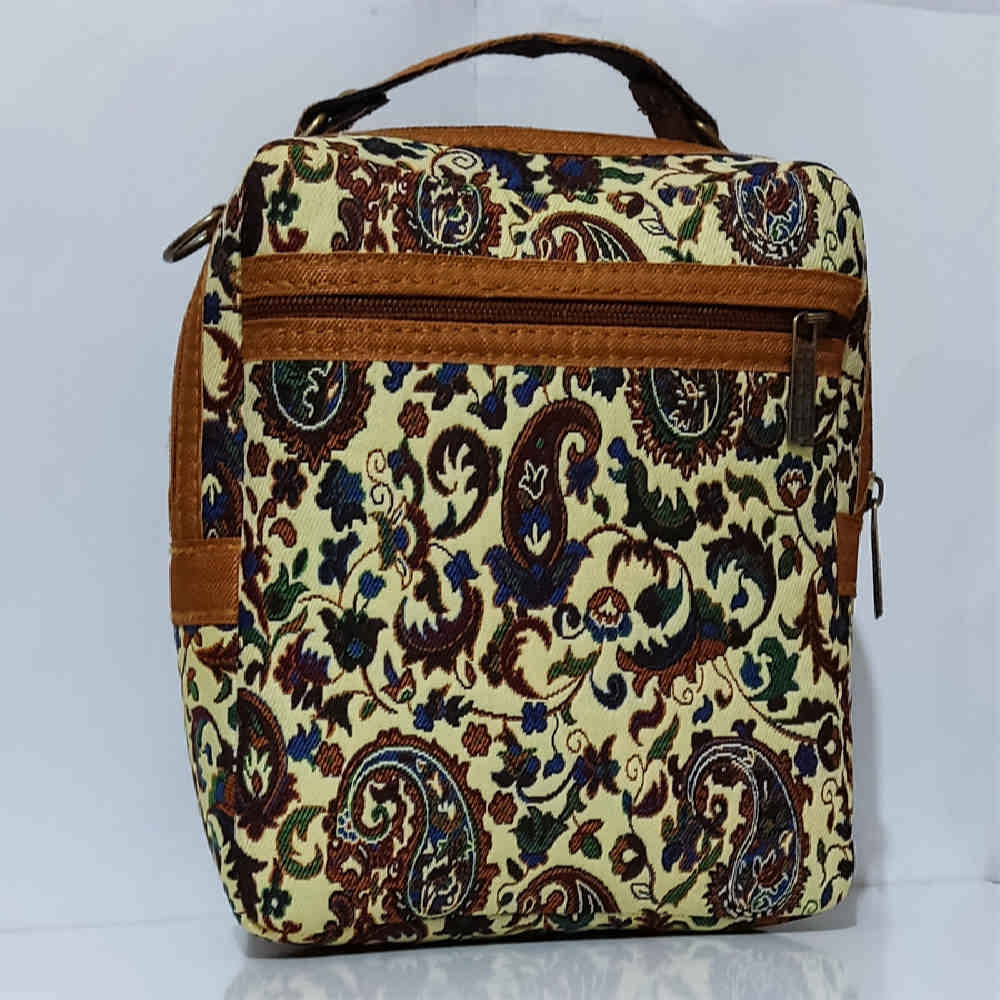 Boheemse Termeh Crossbody Schoudertas – Dina