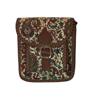 Perzische Termeh Crossbody Schoudertas met Boheemse Design – Donya