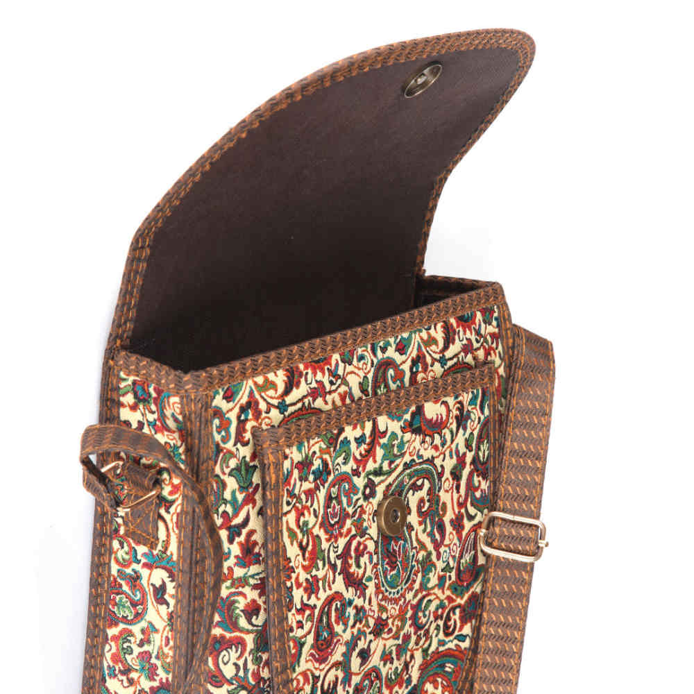 Boheemse Termeh Crossbody Schoudertas – Dorna