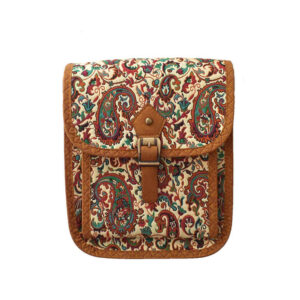 Perzische Termeh Crossbody Schoudertas met Boheemse Patronen – Taraneh
