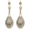 Decoratieve Koperen Fles Handgemaakt Perzisch Gegraveerd Silvana (2x)