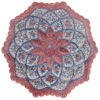 Decoratieve Koperen Schotel Handgeschilderd met Perzische Minakari Emaille Arghavan
