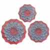 Decoratieve Koperen Schotel Handgeschilderd met Perzische Minakari Emaille Arghavan