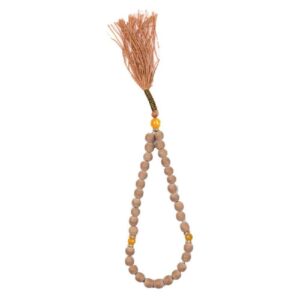 Islamitische Karbala Tasbih Gebedsketting met Turbah Khak-e-Shifa voor Shia Monavar