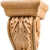 Houten Gesneden Kapiteel Model Ava 05
