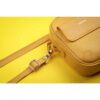 Handgemaakte Leren Crossbody Tas – Yellow Janta Editie