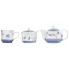 Victoriaans porseleinen theeset Model Ava met theepot