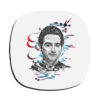 Homayoun Shajarian Iraanse Onderzetters – Ronde Houten Glasonderzitter Set