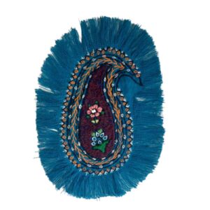 Handgeborduurd Tafelkleed – Model Shabnam (Rond)