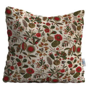 Floral stijl fluwelen kussenhoes – Baghcheh (set van 2)