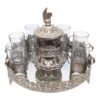 Perzisch metalen thee- en koffieset Model Hoor
