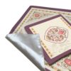 Fluwelen Reisgebedskleed – Purper Eslimi Design
