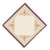 Fluwelen Reisgebedskleed – Purper Eslimi Design