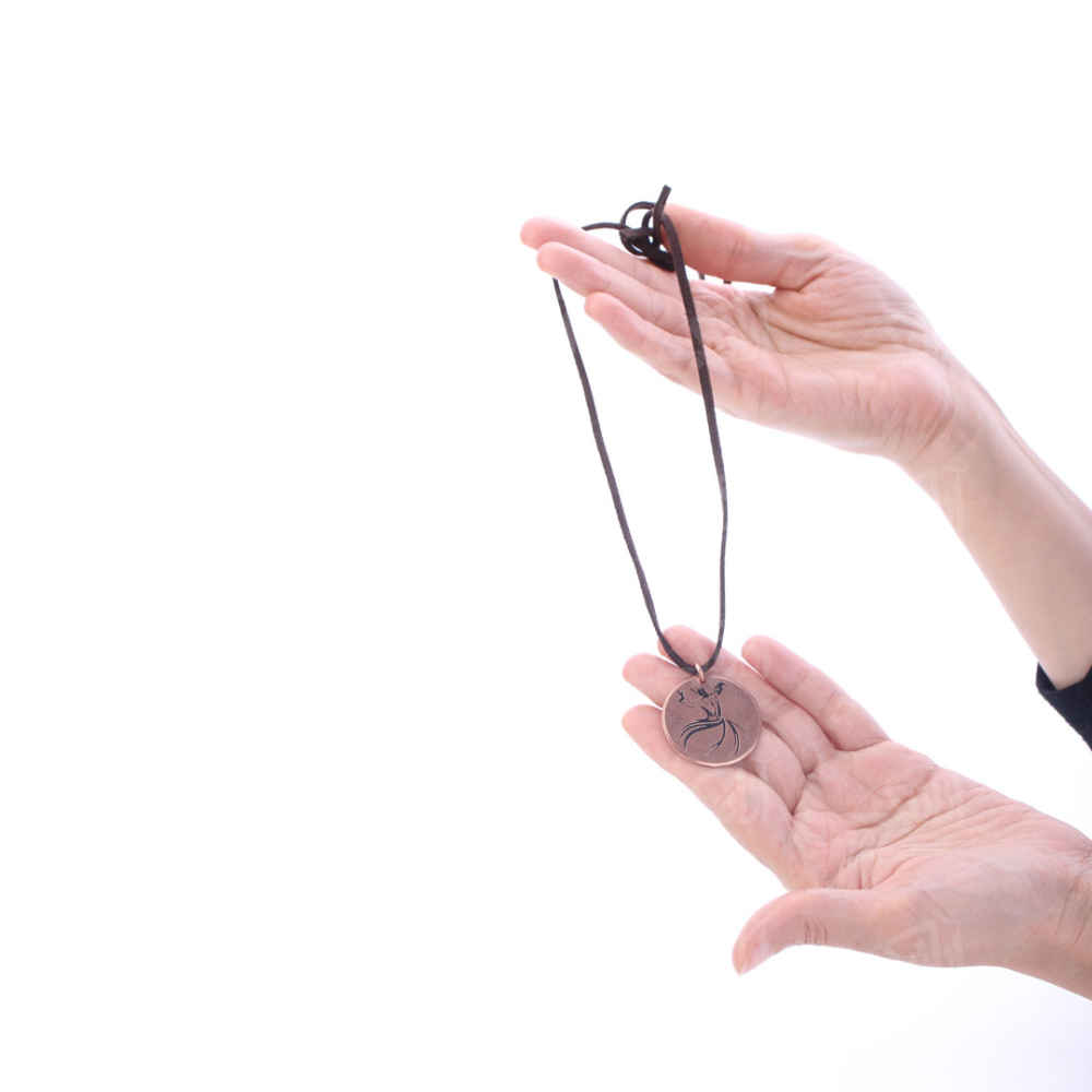 Perzische Koperen Ketting Minimalistisch – Raghs Sama
