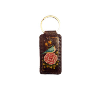 Perzische leren sleutelhanger Model Bird