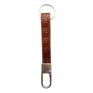 Perzische leren sleutelhanger Model Floral