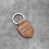 Perzische leren sleutelhanger Model Sher