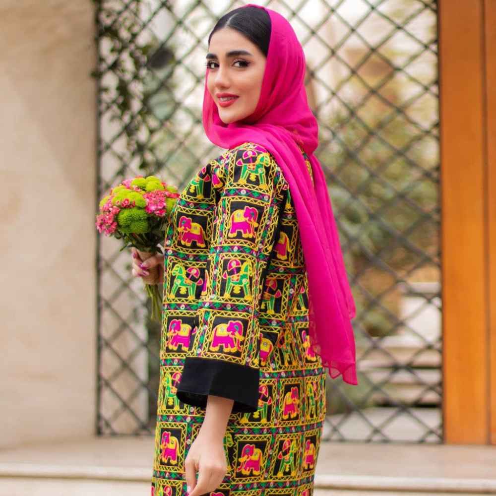 Perzische Manto model Suzani