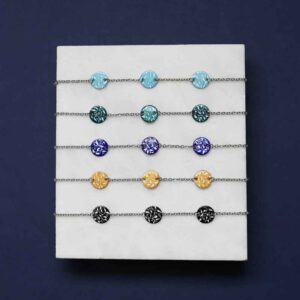 Perzische Minakari Enkelarmband Model Rokh