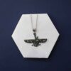 Perzische Minimalistische Ketting – Zoroastrisch Symbool Farvahar