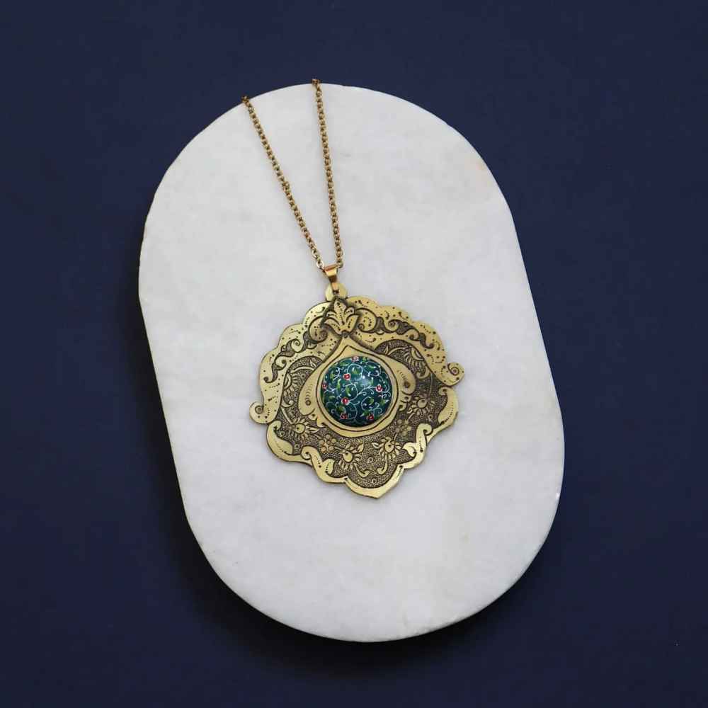 Perzische Minakari Ketting Artistiek Lona
