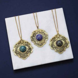 Perzische Minakari Ketting Artistiek Lona
