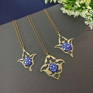 Perzische Minakari Ketting Model Moshabak