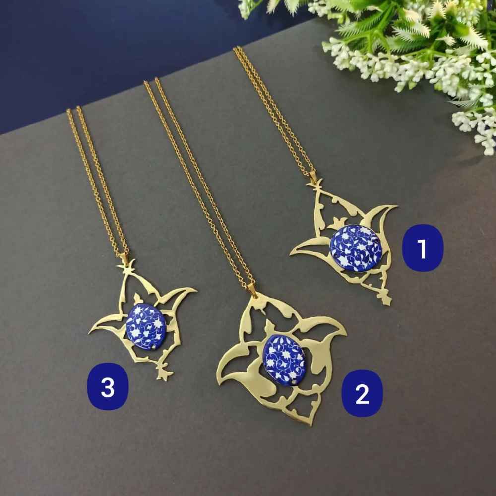 Perzische Minakari Ketting Model Moshabak