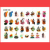 Blad Nagelstickers – Barg Design