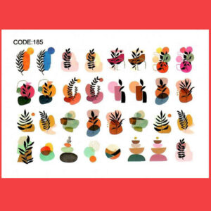 Blad Nagelstickers – Barg Design